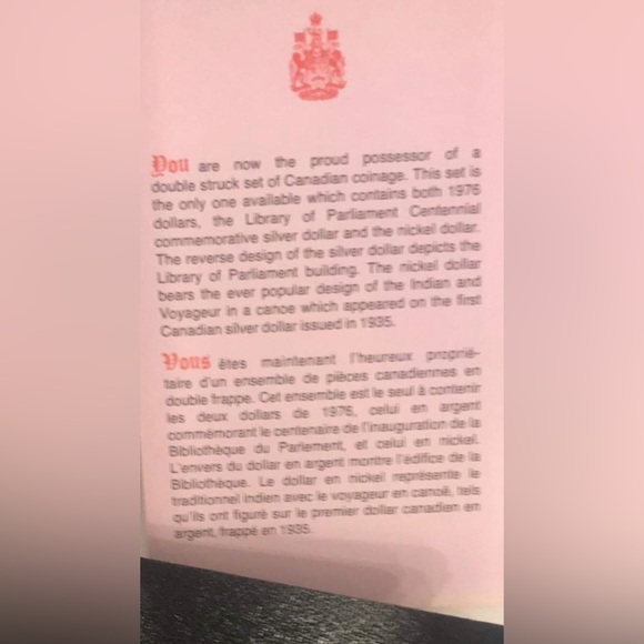 Royal Canadian Mint set 1976 - Picture 3 of 3